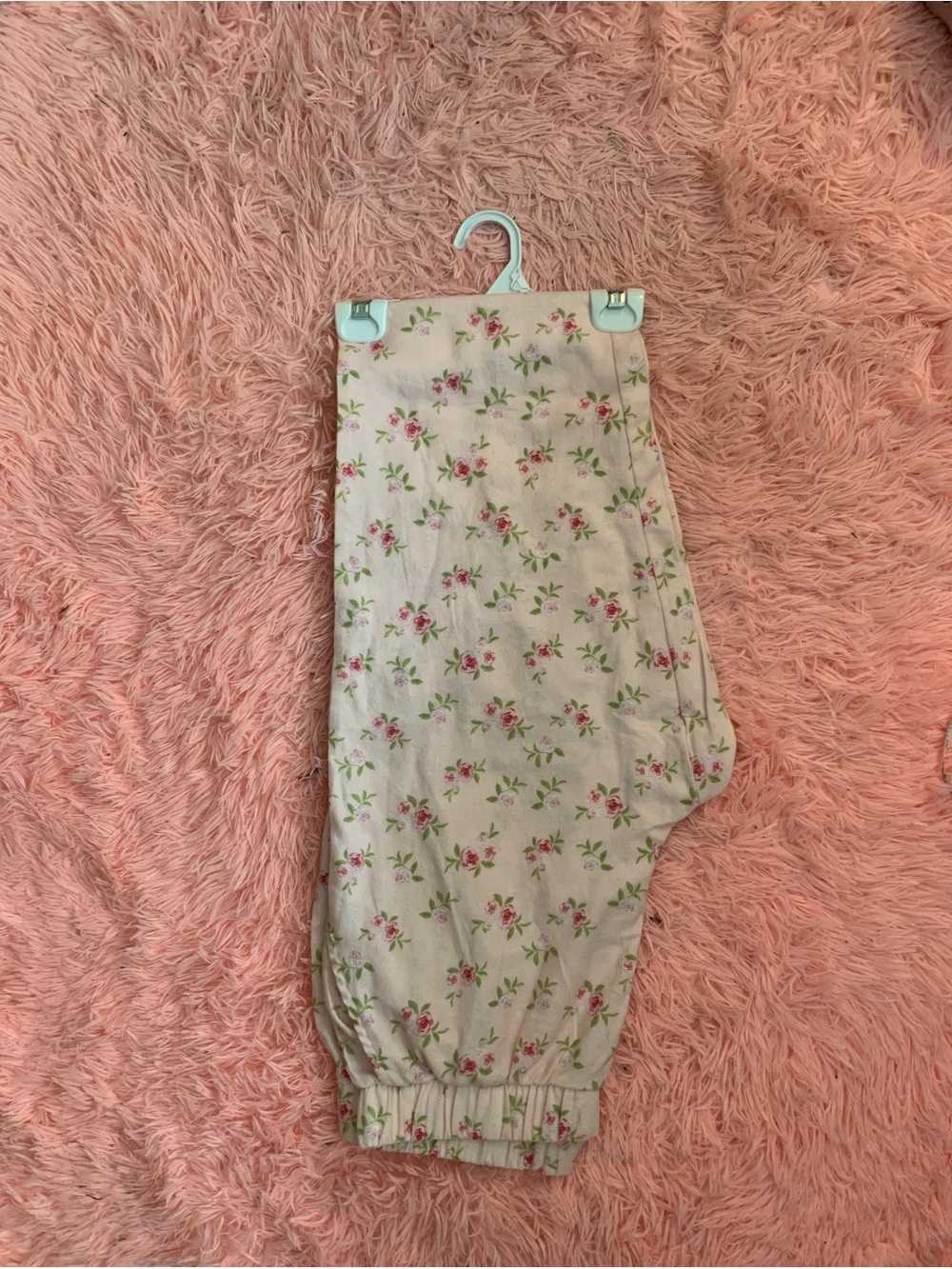 Coquette floral pajama pants
